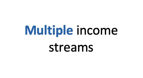 multiple income streams 
